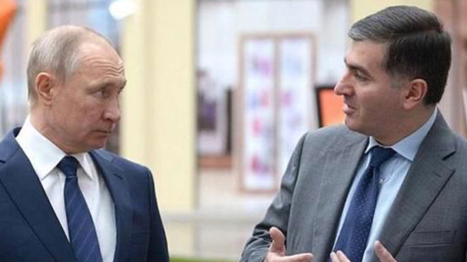 الرئيس الروسي يلتقي برجل أعمال كوردي في الكرملين