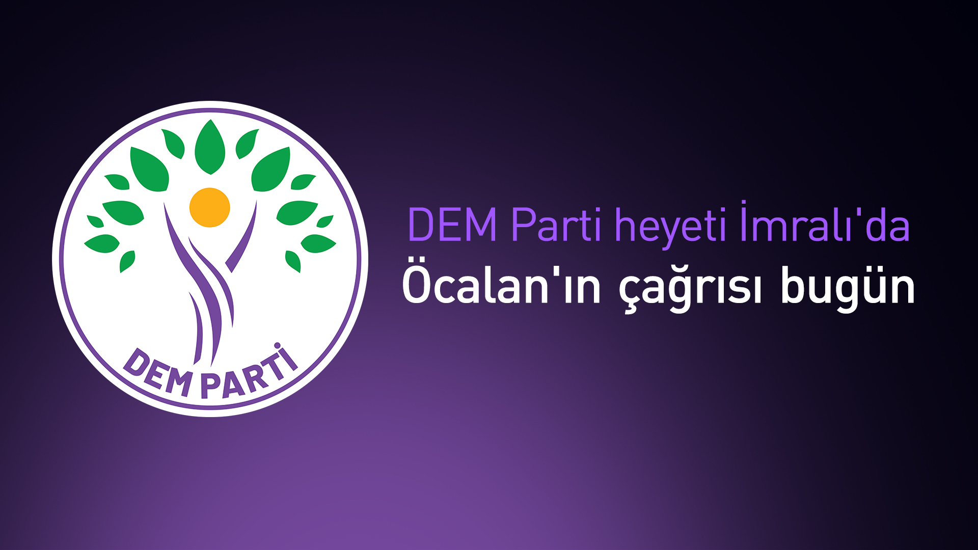 DEM Parti heyeti İmralı'da