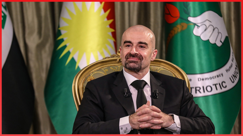 بافل طالبانی، رئیس اتحادیه‌ی میهنی کوردستان