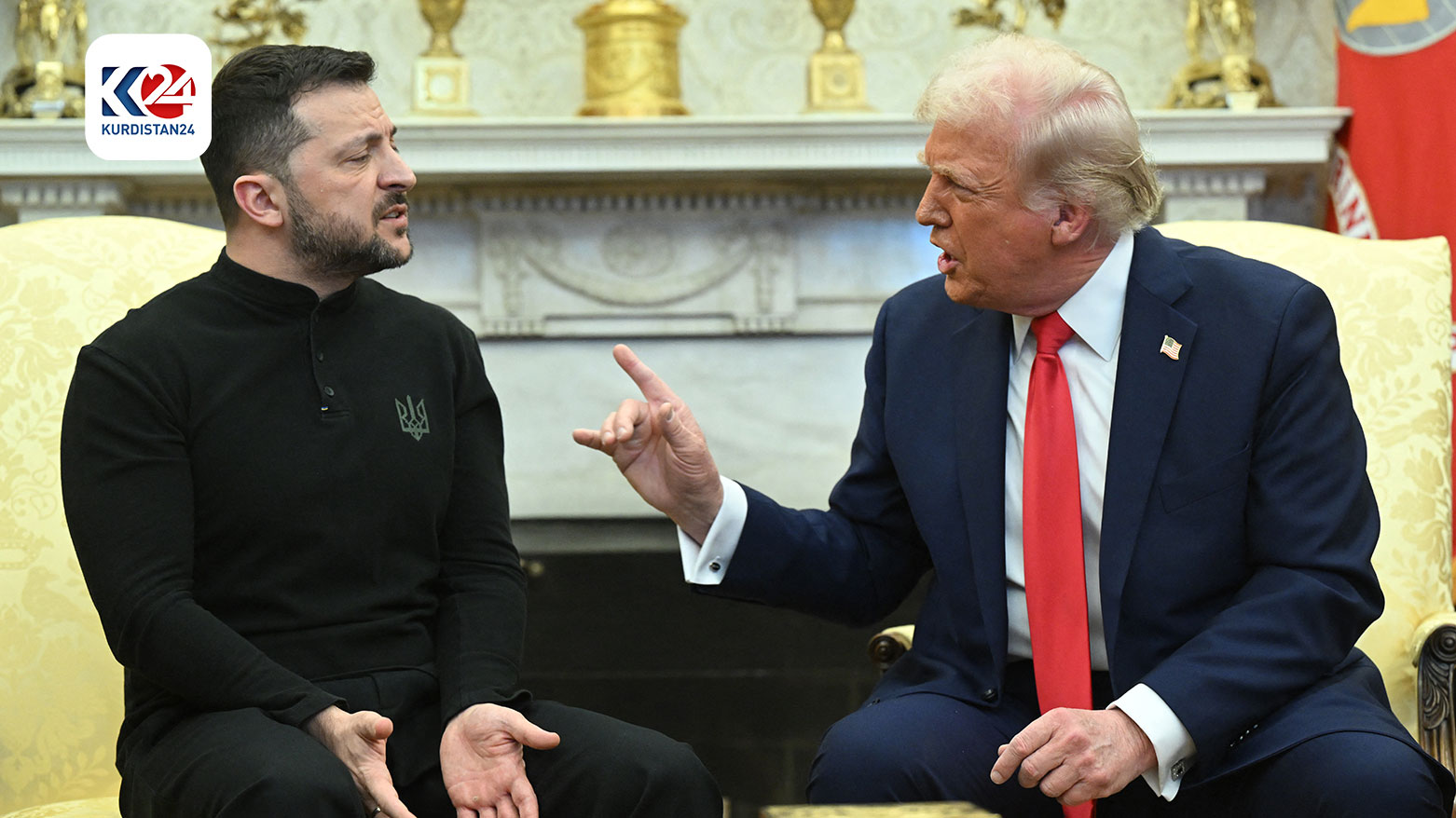 بعد مشادة مع زيلينسكي.. ترامب يطلب مغادرة الرئيس الأوكراني