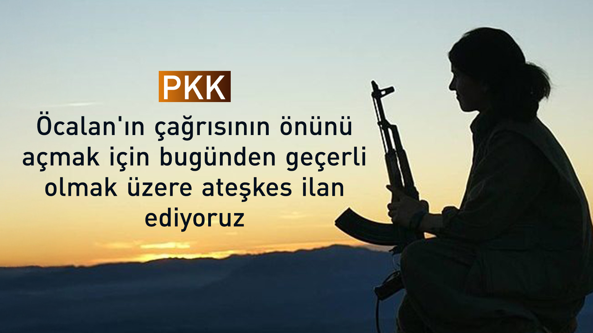 PKK'den Öcalan'ın çağrısına yanıt: Ateşkes ilan ediyoruz