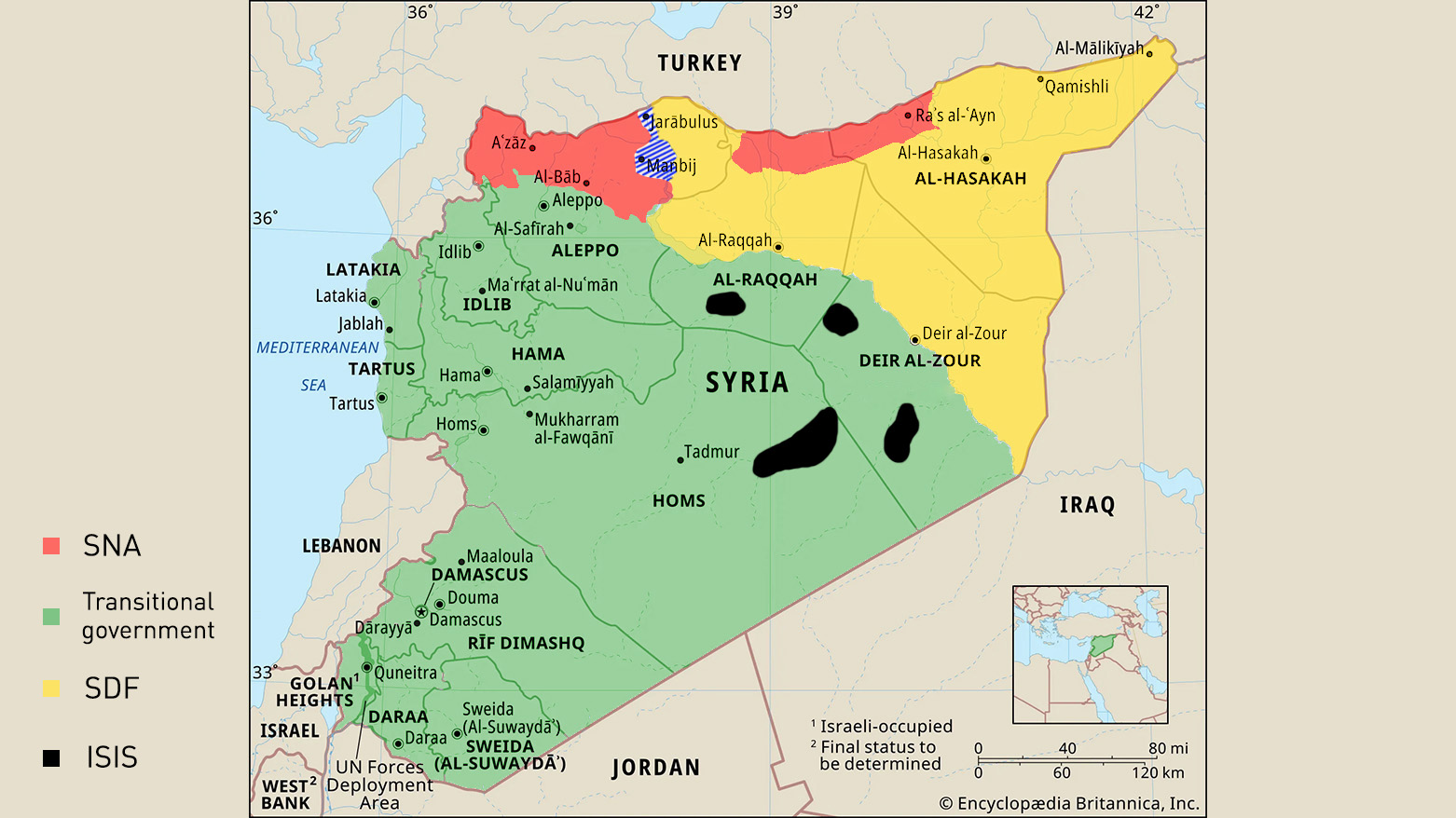 ISIS Attacks SDF Positions in Deir ez-Zor