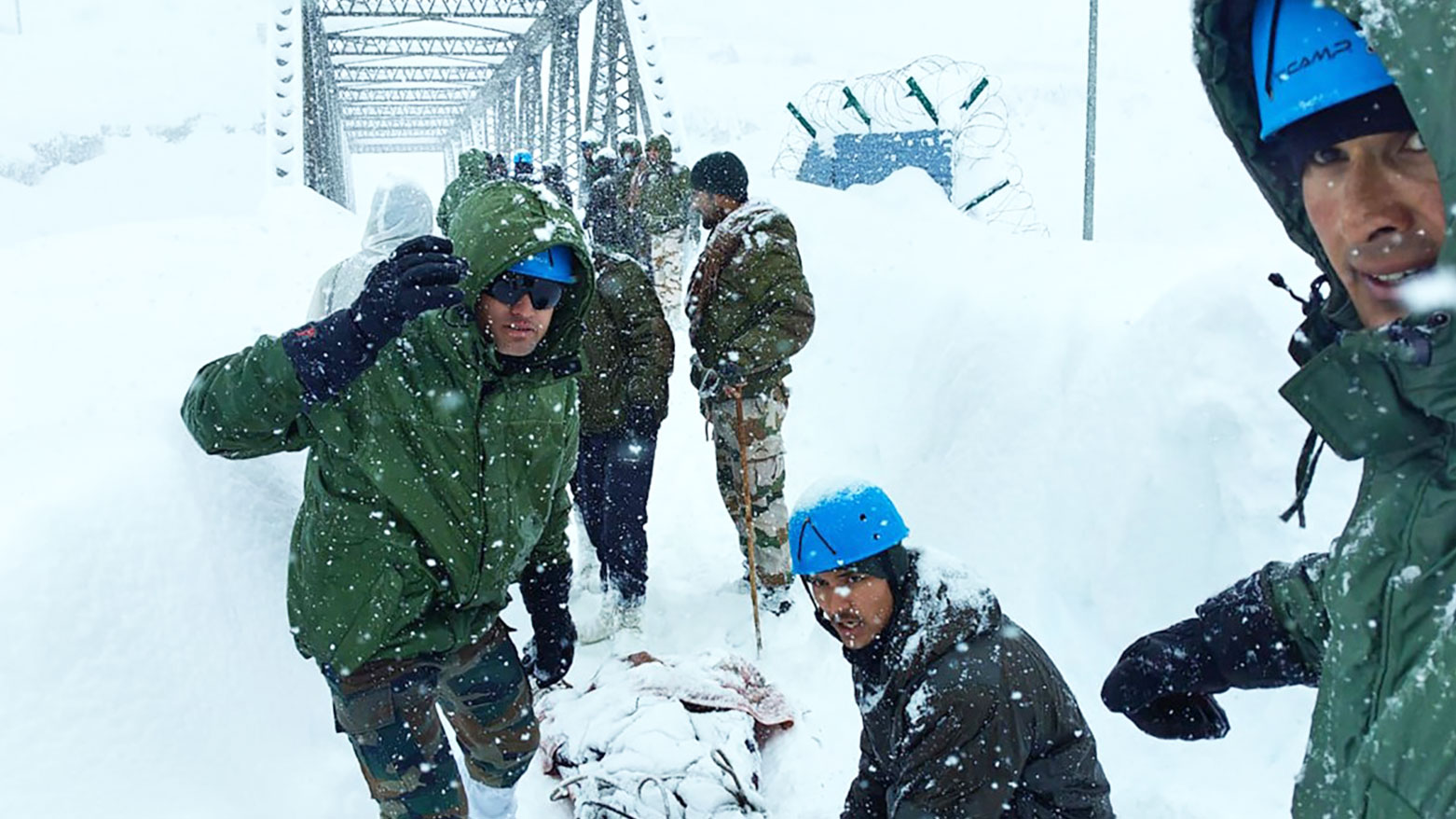 مقتل سبعة عمال في انهيار ثلجي في الهند
