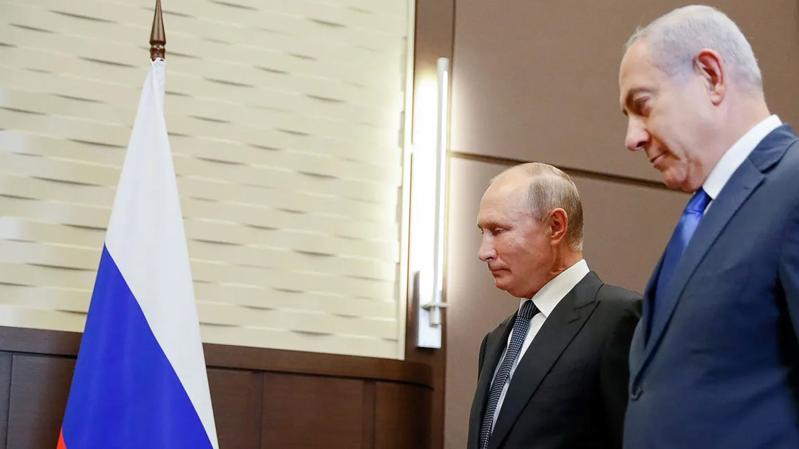 Benjamin Netanyahu û Vladimir Putin