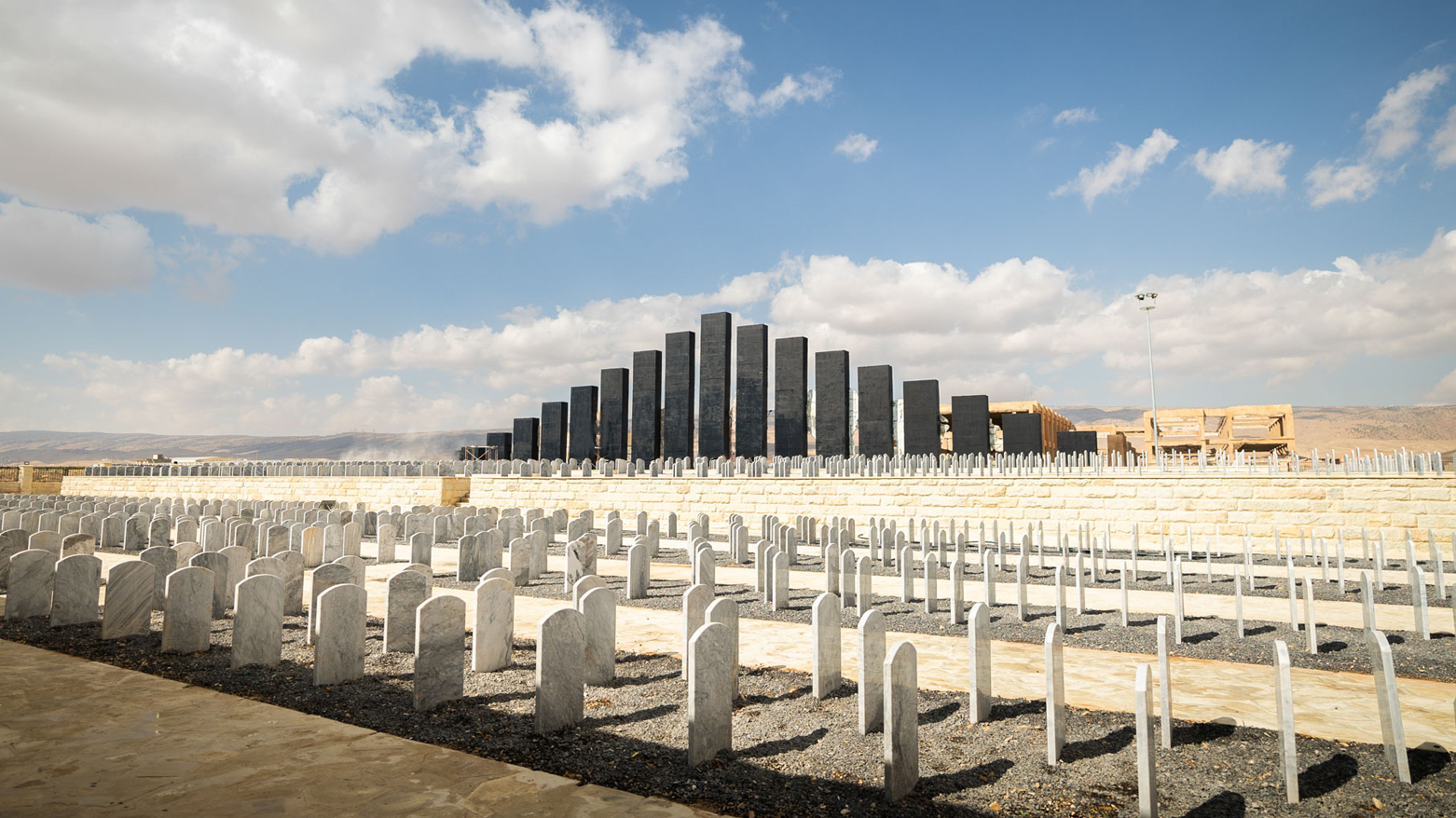 Yazidi Genocide Memorial in Sinjar. (Photo: IOM)