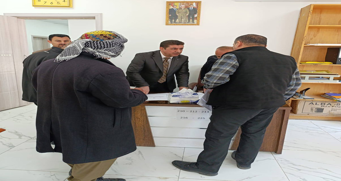 مامەڵەی بریکارەکانی خۆراک بۆ بە ئەلیکترۆنیکردنی پسوولەی خۆراک لەگەڵ بەڕێوەبەری پسوولەی خۆراکی هەولێر