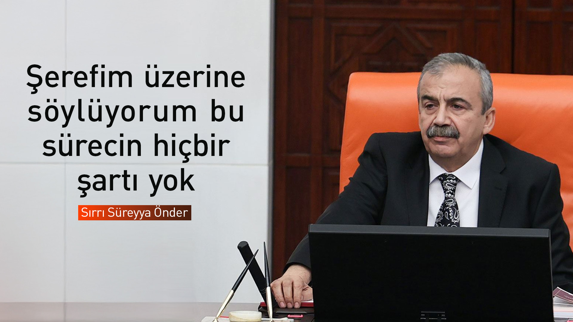 Sırrı Süreyya Önder: Bahçeli bana "Daha barış halayı çekeceğiz" demişti