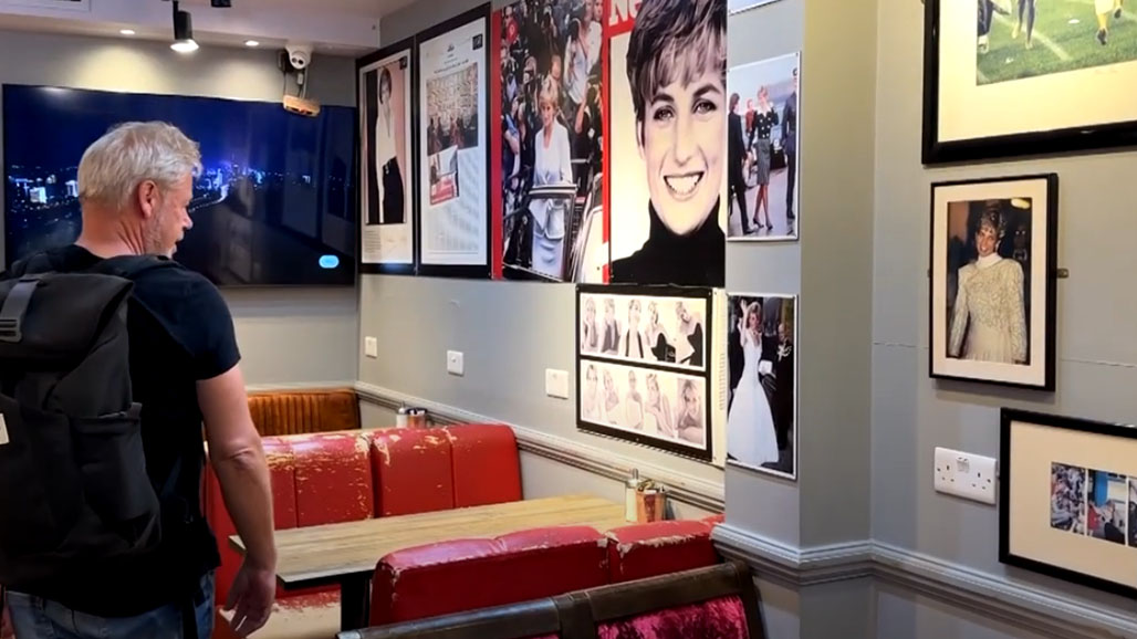 مطعم عراقي في لندن يحمل اسم الأميرة ديانا ويجذب الزوار بقصته الفريدة