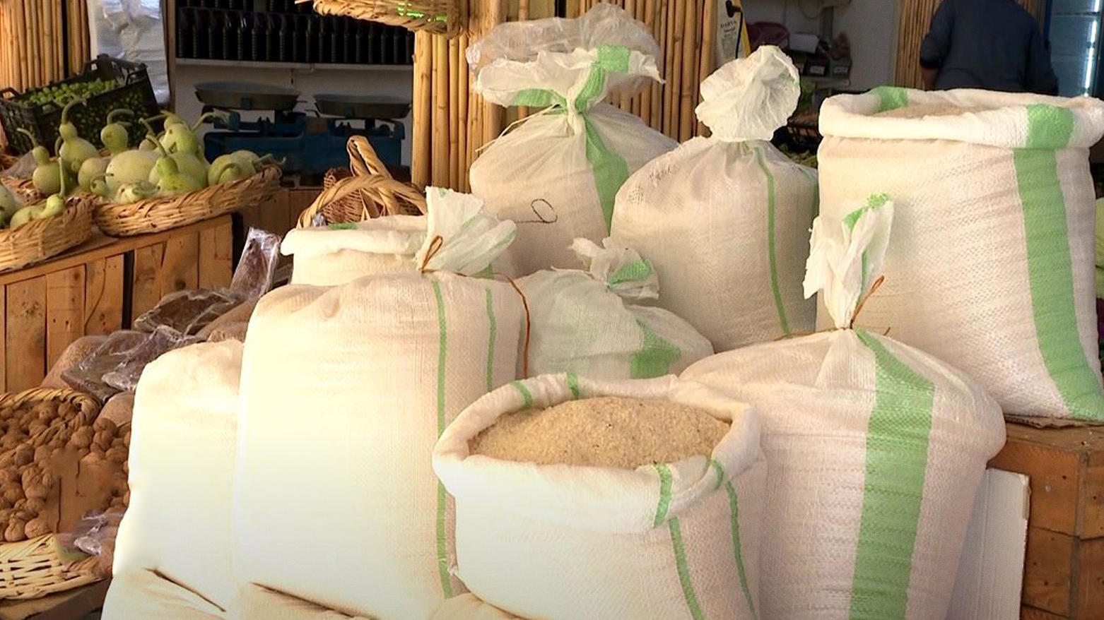 Kurdish rice in a local shop in Akre. (Photo: Kurdistan24)