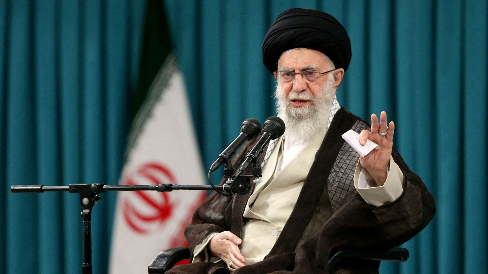 آیت‌الله علی خامنه‌ای، رهبر جمهوری اسلامی ایران