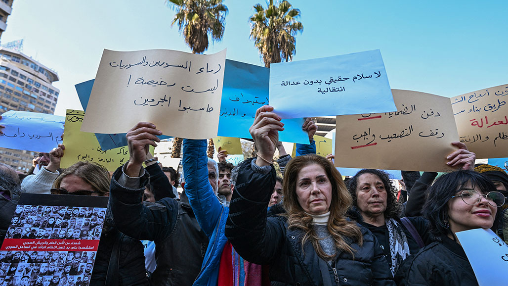 الأمن السوري يفض اعتصاما في دمشق على خلفية العملية الأمنية في غرب البلاد