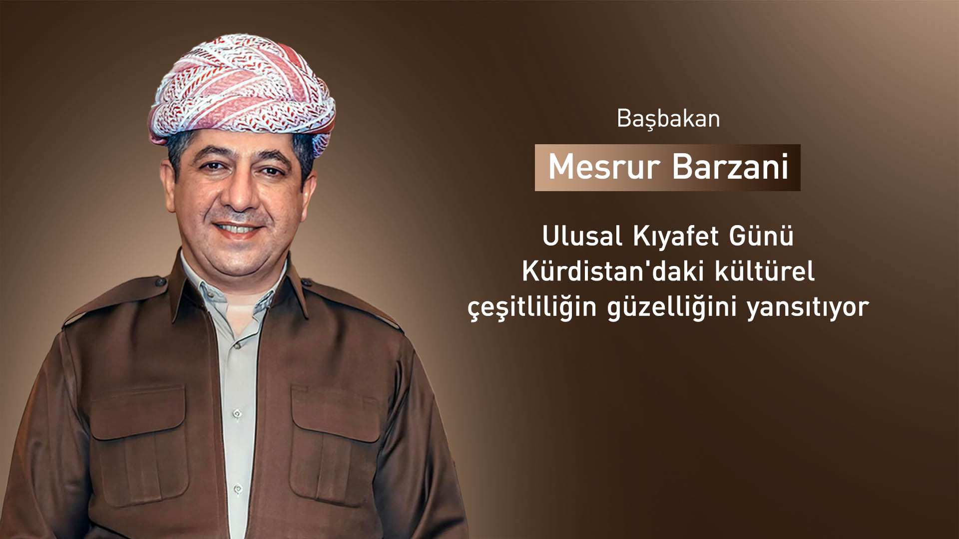 Kürdistan Bölgesi Başbakanı Mesrur Barzani