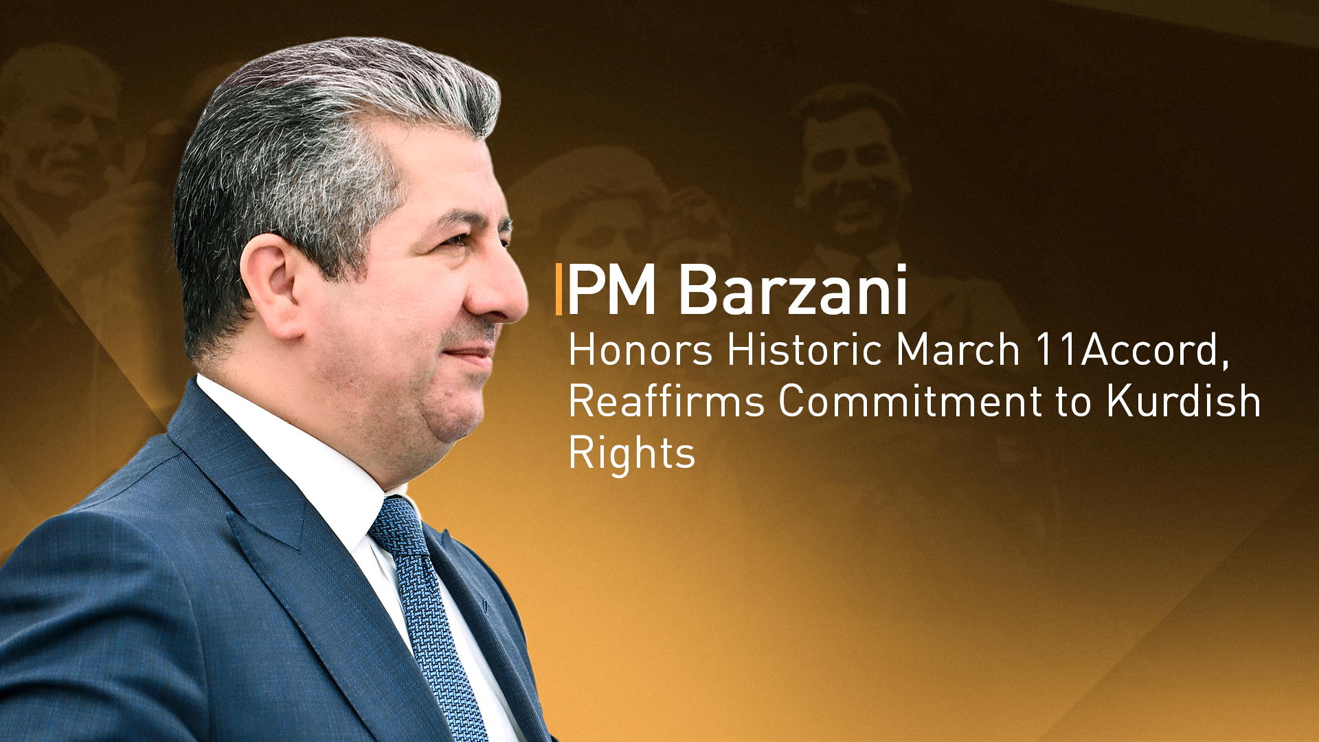 Kurdistan Region Prime Minister Masrour Barzani. (Graphics: Designed by Kurdistan24)