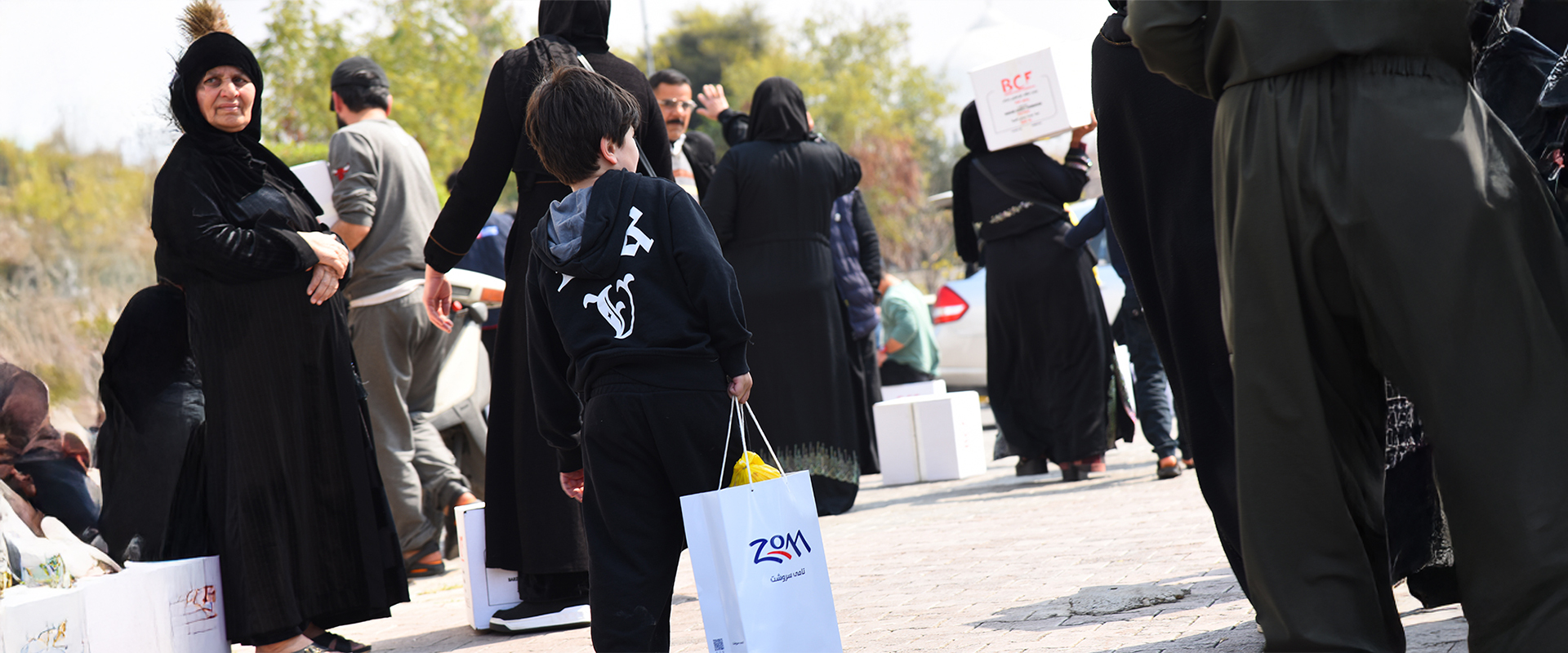 دابەشکردنی سەبەتەی خۆراک بەسەر هەژاران