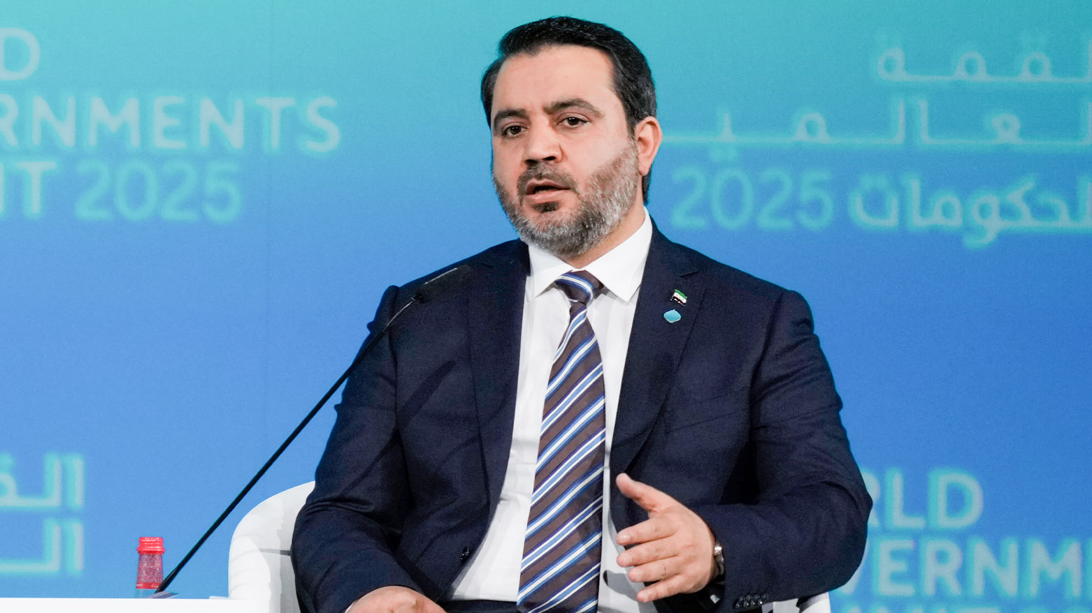 ئەسعەد شەیبانی، وەزیری دەرەوەی سووریا (وێنە: AP)