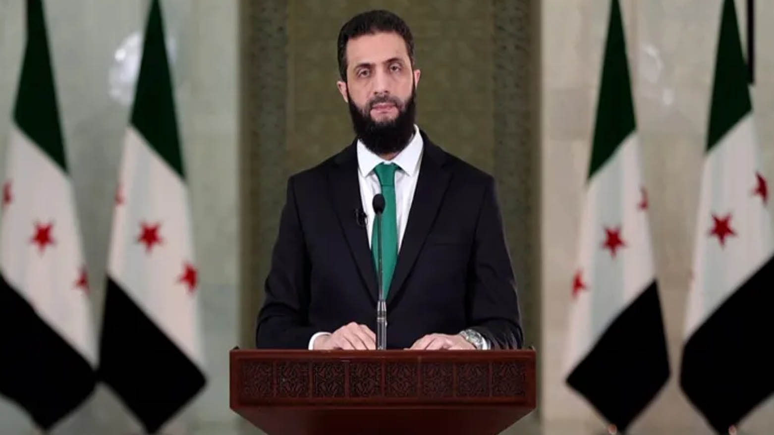 ئهحمهد شهرع، سهرۆكی قۆناغی ڕاگوزهری سووریا