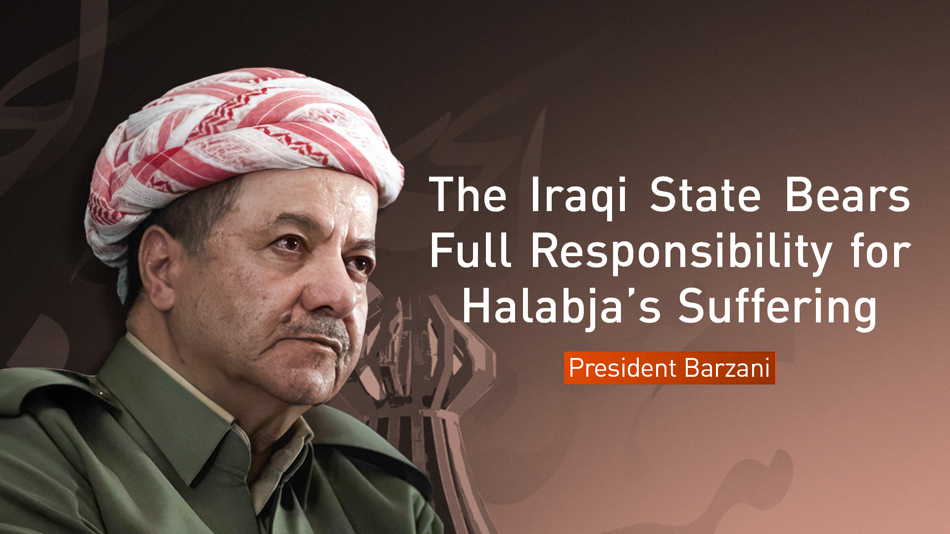 President Masoud Barzani. (Photo: Kurdistan24)