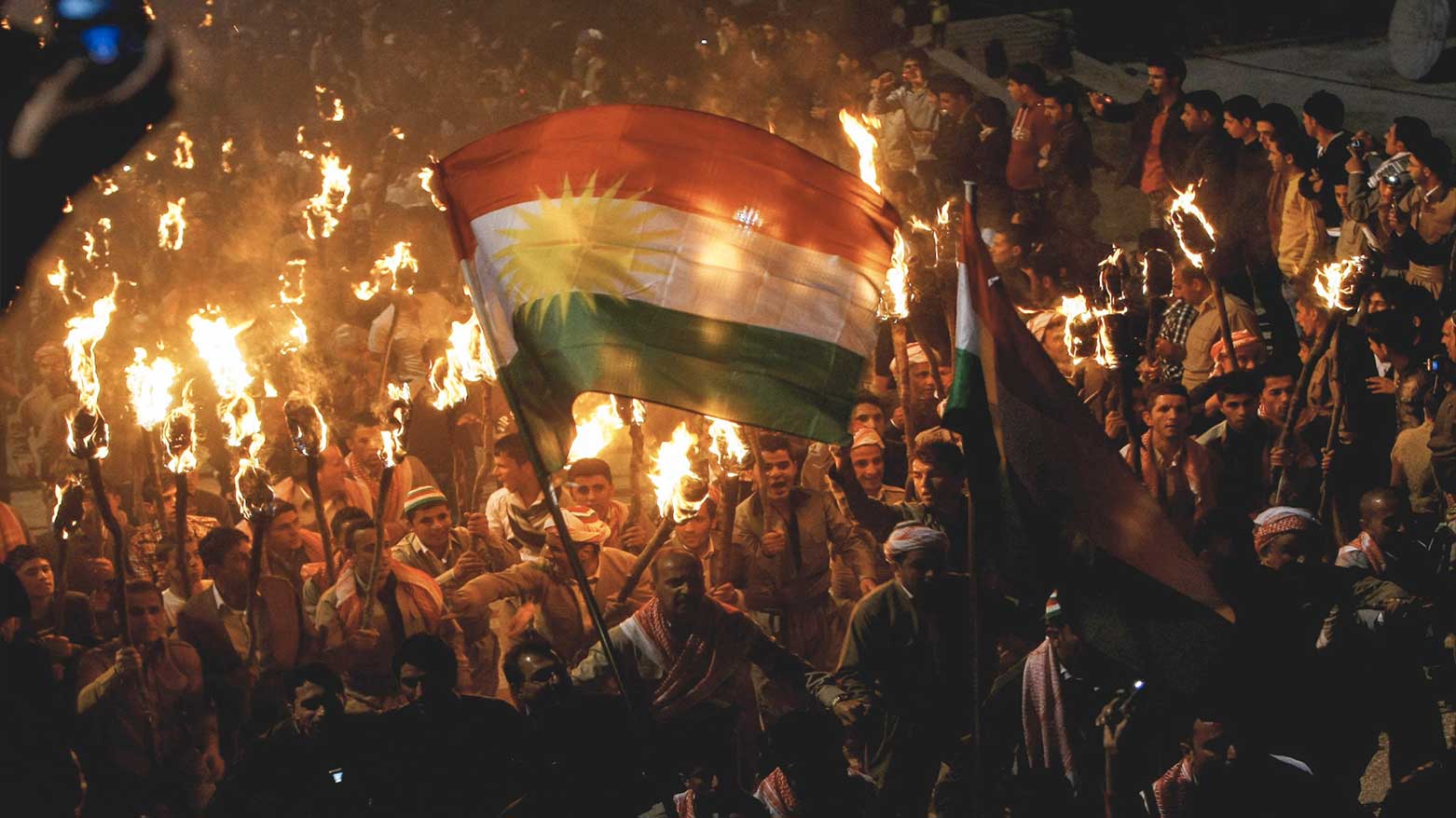 Newroz celebrations in Akre town, Kurdistan Region. (Photo: KRG)