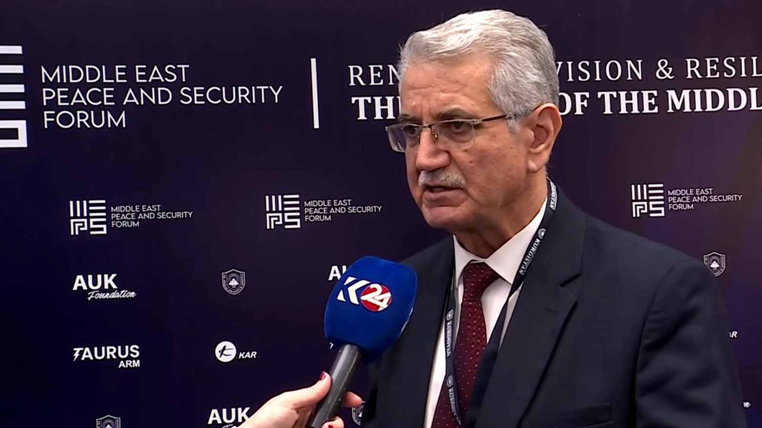 Secretary of the KNCS, Mohammed Ismail.(Photo: Kurdistan24 archive)