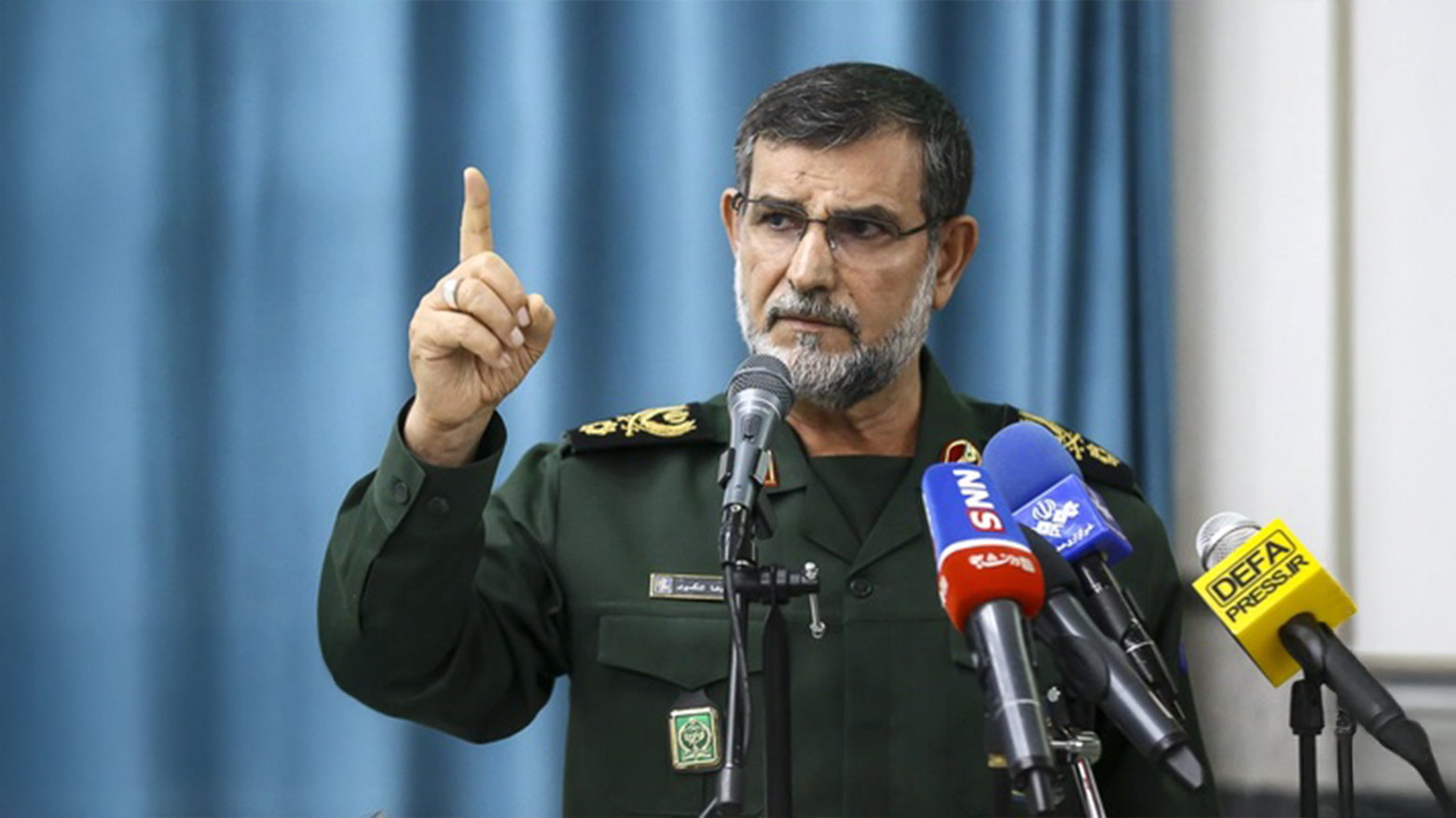 IRGC Naval Commander Alireza Tangsiri. (Photo: Faris News)