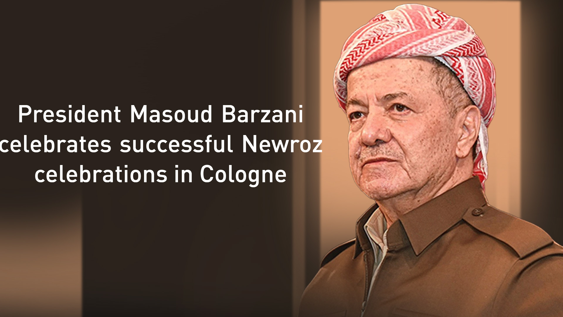 President Masoud Barzani. (Photo: Designed by Kurdistan24)