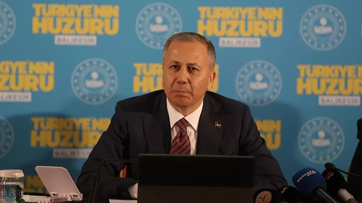 Türkiye İçişleri Bakanı Ali Yerlikaya