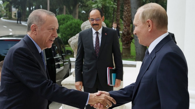 Türkiye Cumhurbaşkanı Recep Tayyip Erdoğan ve Rusya Devlet Başkanı Vladimir Putin