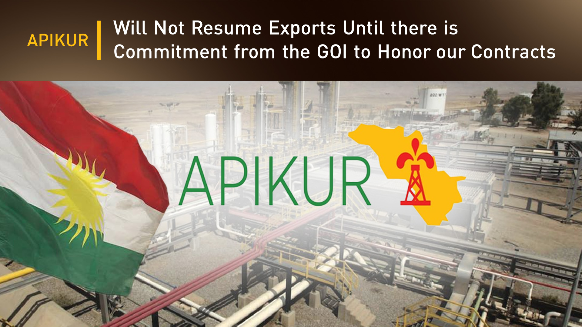 APIKUR logo. (Graphics: Designed by Kurdistan24)