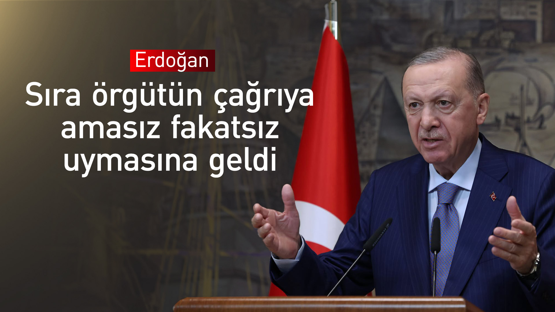 Türkiye Cumhurbaşkanı Recep Tayyip Erdoğan