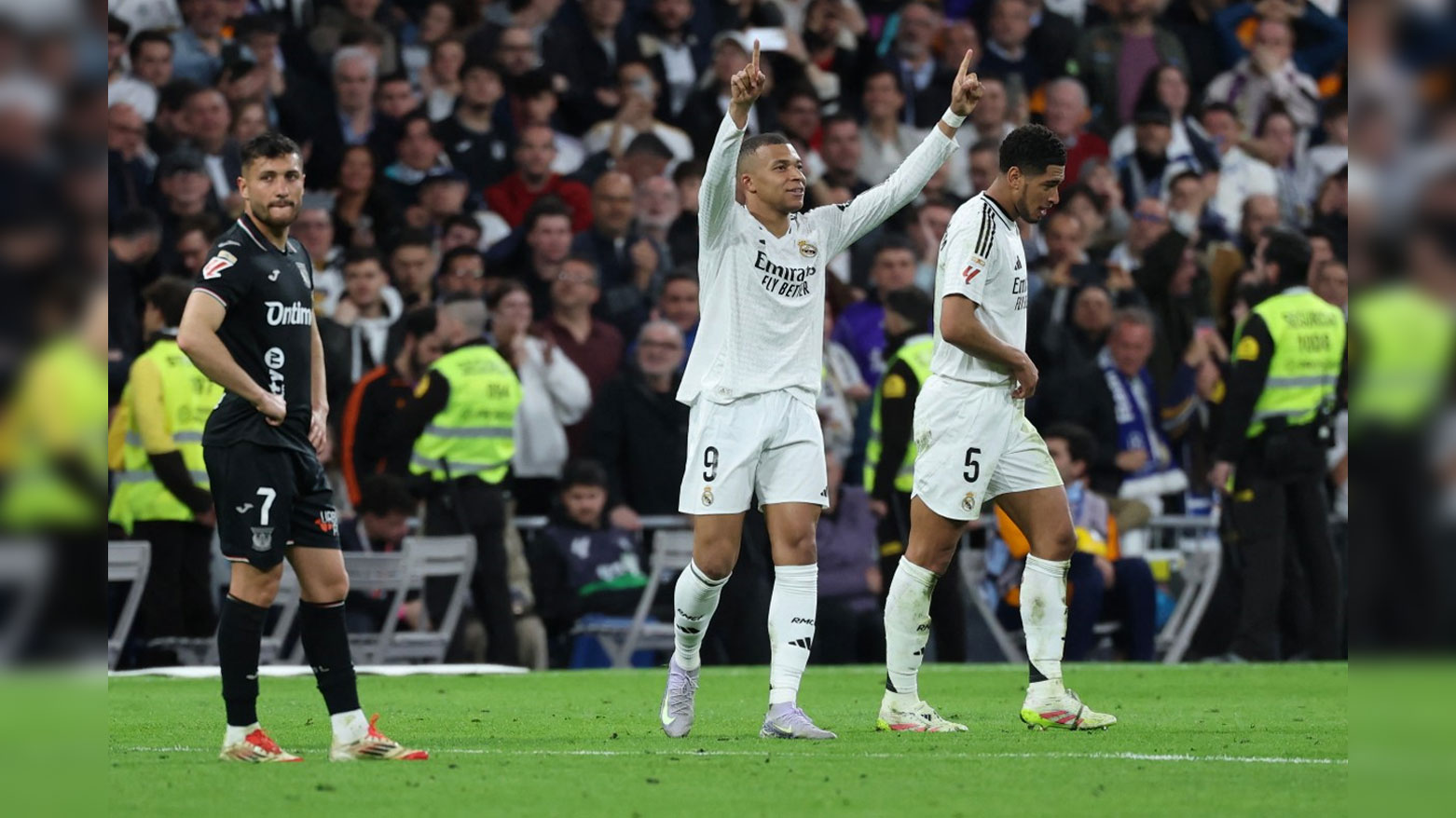 مبابي يقود ريال مدريد لفوزٍ مهم على حساب ليغانيس