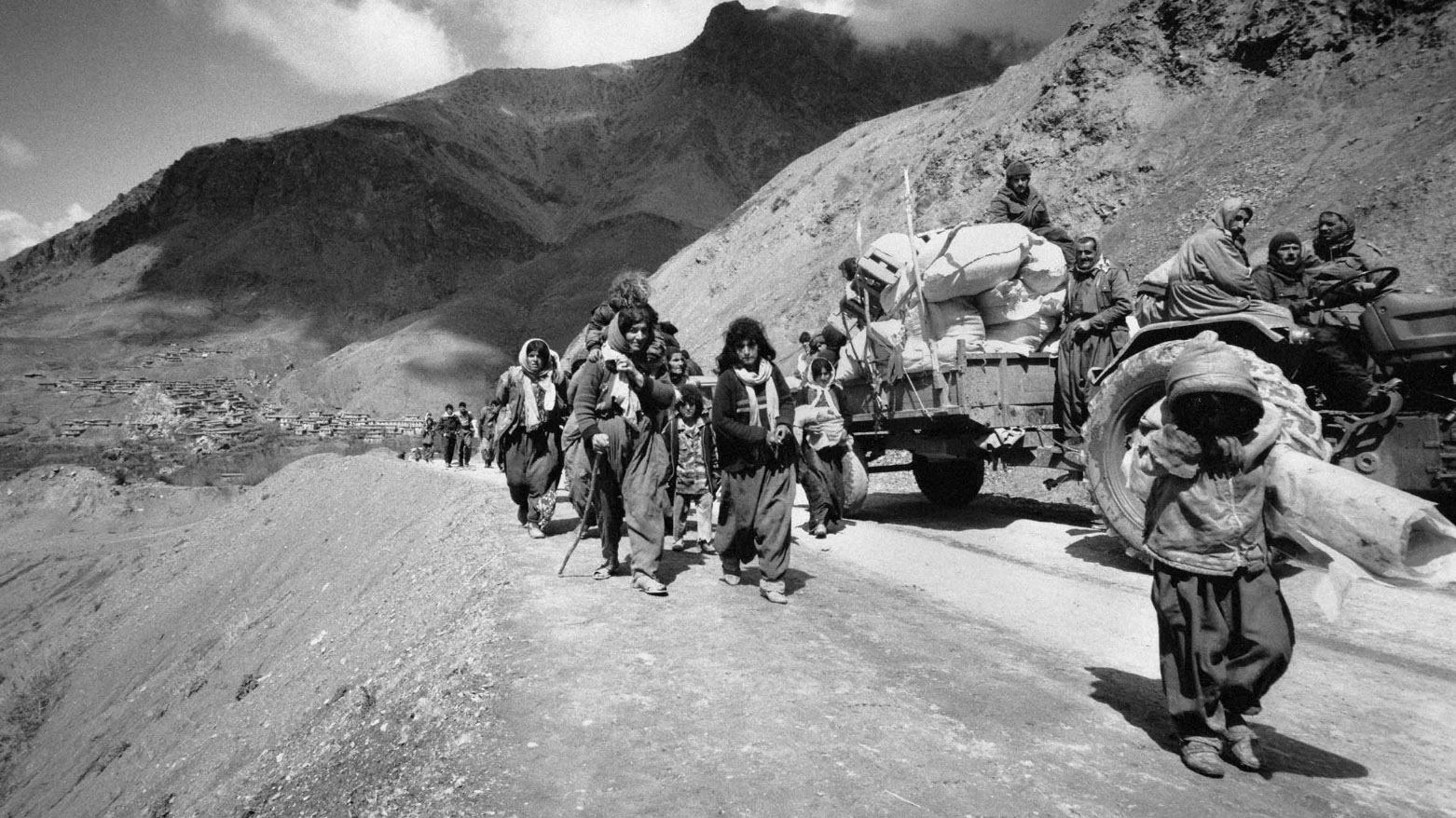 وێنەیەکی کەمبینراوی کۆڕەوی ساڵی 1991