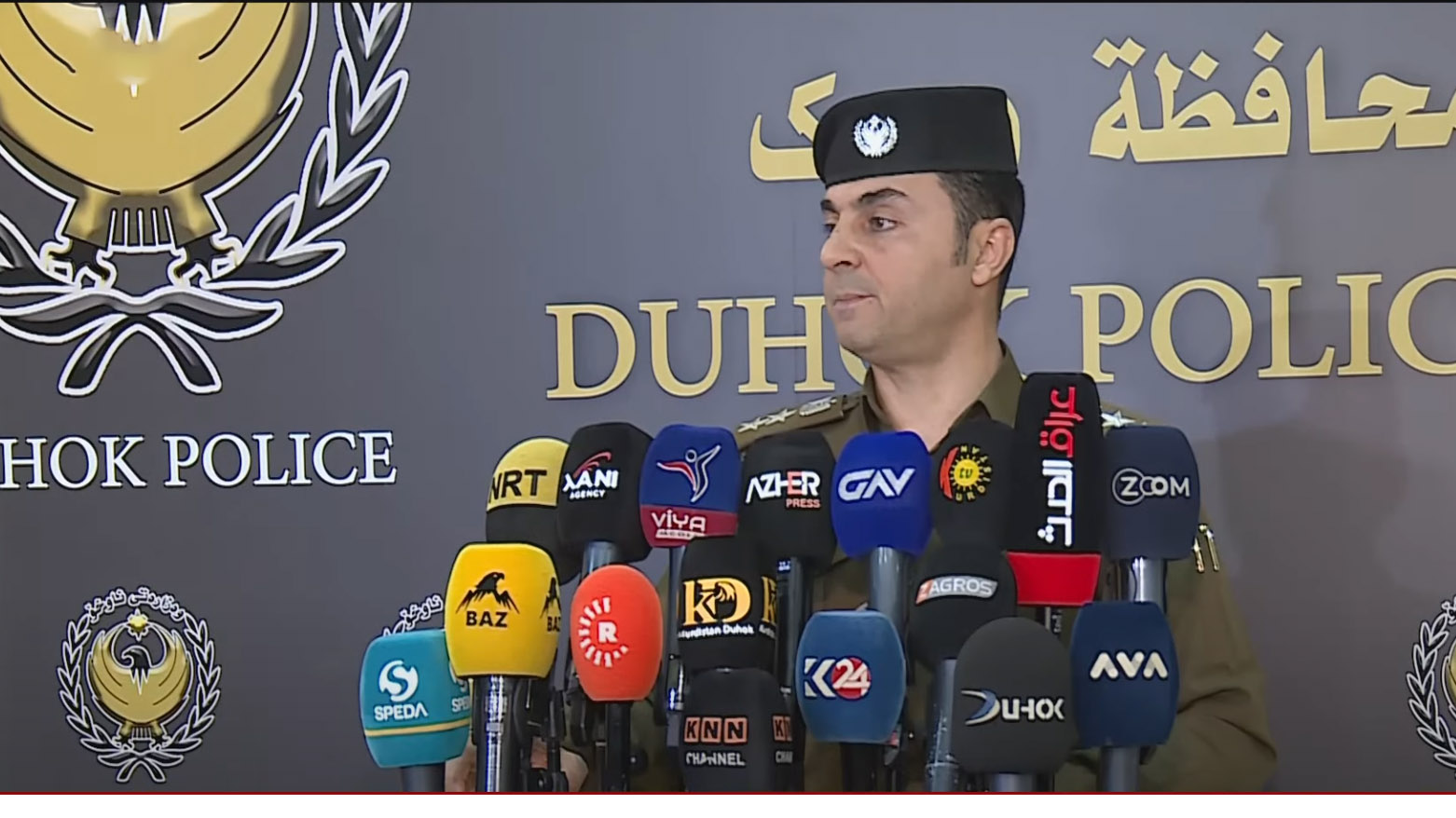 پۆلیسی دهۆک: پێنج کەس دەستگیرکراون کە بوونە هۆی ئاژاوەگێری لە یاری  نێوان دهۆک و زاخۆ