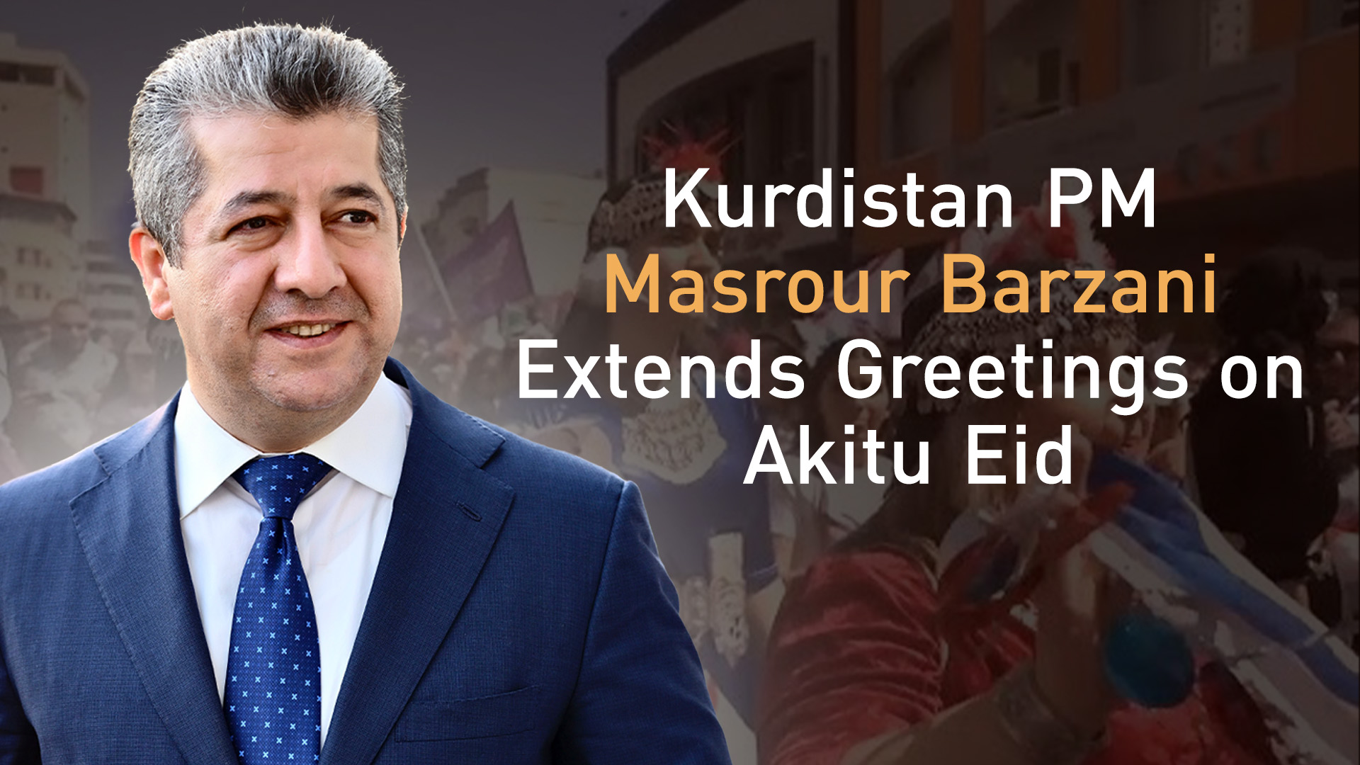 Kurdistan Regional Government (KRG) Prime Minister Masrour Barzani. (Graphics: Designed by Kurdistan24)