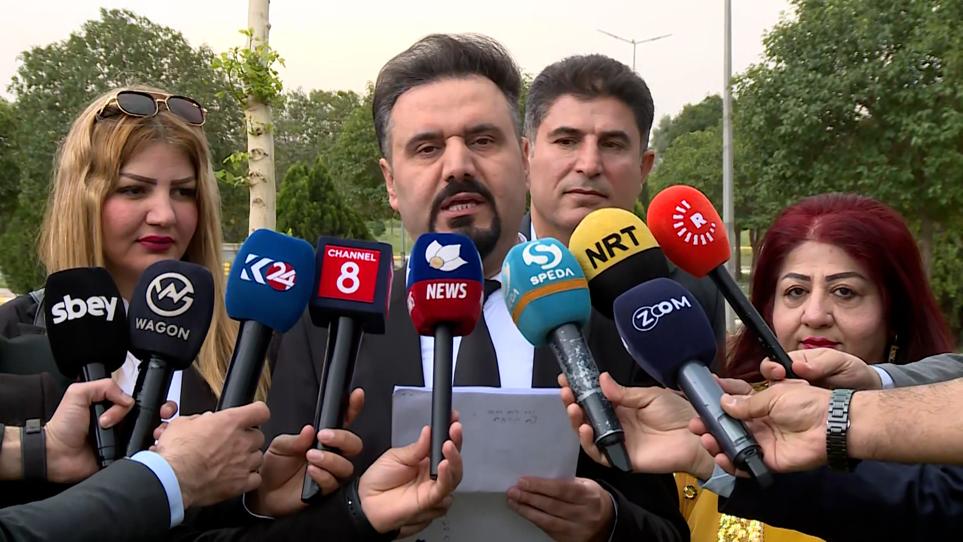 Head of the Kurdistan Autism Association Kemal Jabari. (Photo: Kurdistan24)