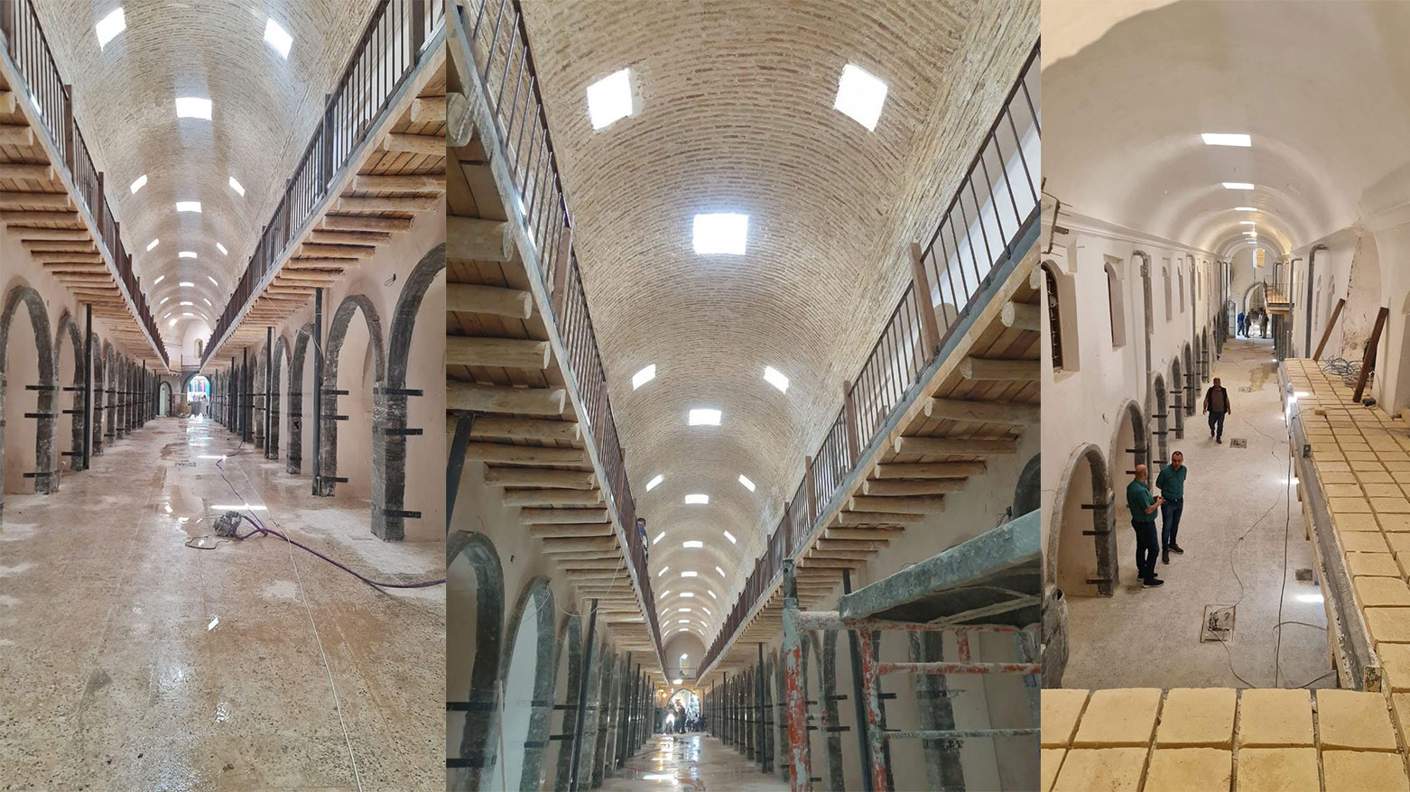Pictures of Qaysari Bazaar after the renovation. (Photo: Kurdistan24)