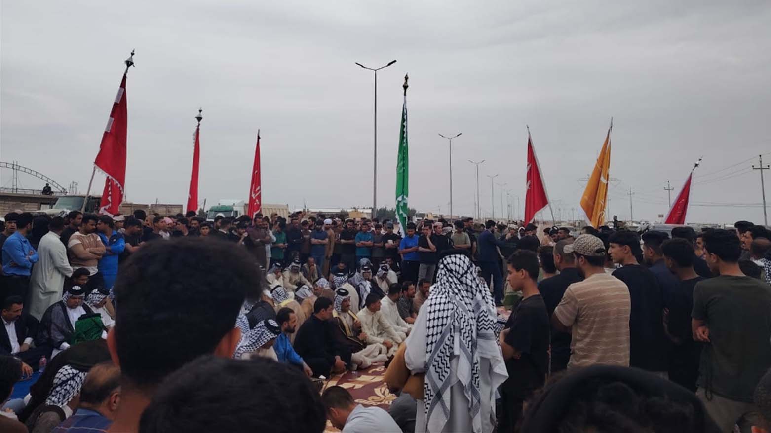 میسان.. هێشتا هاوین نههاتووه هاووڵاتییان له توێنان خۆپیشاندانیان كرد