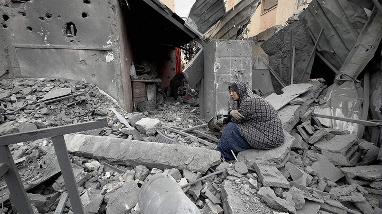 Gazze'deki hükümet: Refah'taki yerleşim yerlerinin yüzde 90'ını yok edildi