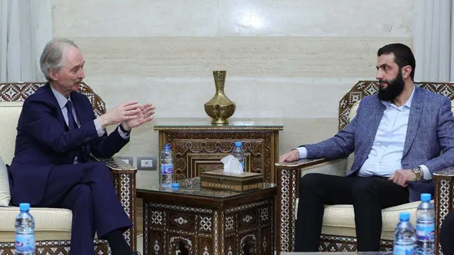 BM Suriye Özel Temsilcisi: Şaraa ile Suriye'deki durumu görüştük