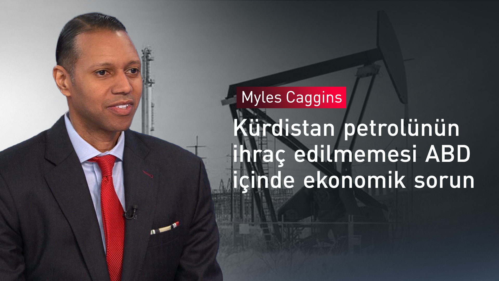 Myles Caggins: Irak ile yeni bir anlaşma yapmak istiyoruz