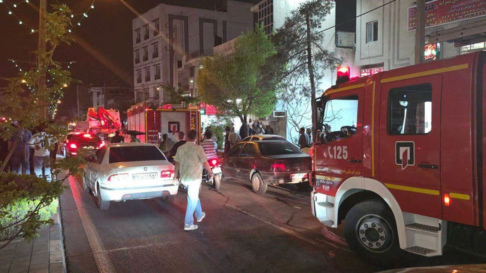 تاران.. لە ئەنجامی ڕووداوێکی ئاگرکەوتنەوە زیاتر لە 20 کەس بوونە قوربانی