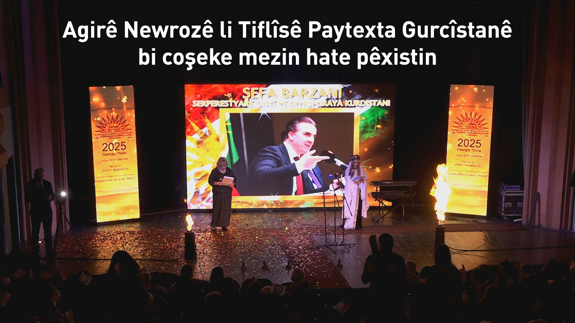 Li Tiflîsa Paytexta Gurcîstanê ahenga Newrozê hat lidarxistin