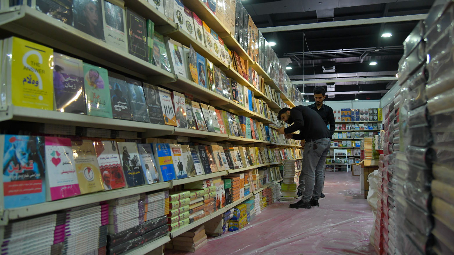 زمینه سازی برای برگزاری ۱۷مین نمایشگاه بین‌المللی کتاب اربیل - عکس: کوردستان۲۴