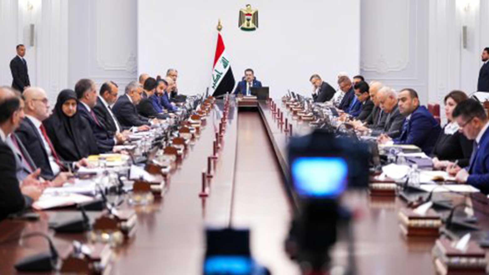 Iraqi cabinet, Baghdad, Iraq, April 8, 2025. (Photo: Iraqi Government)