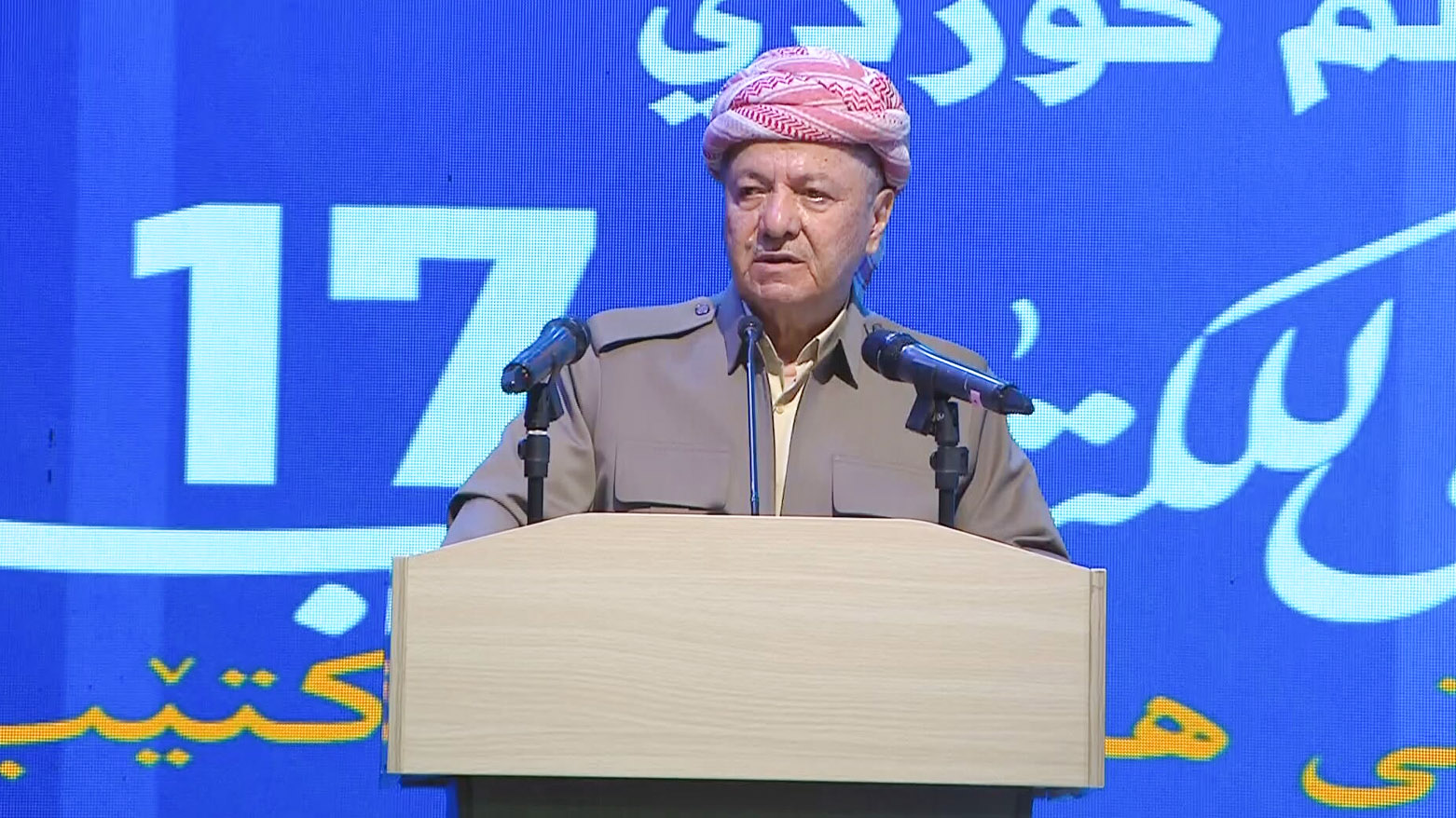 گوتاری سەرۆک بارزانی لە 17ـەمین پێشانگەی نێودەوڵەتیی هەولێر بۆ کتێب