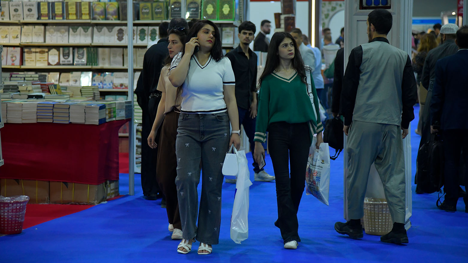 معرض أربيل الدولي يشهد إقبالاً واسعاً في يومه الاول