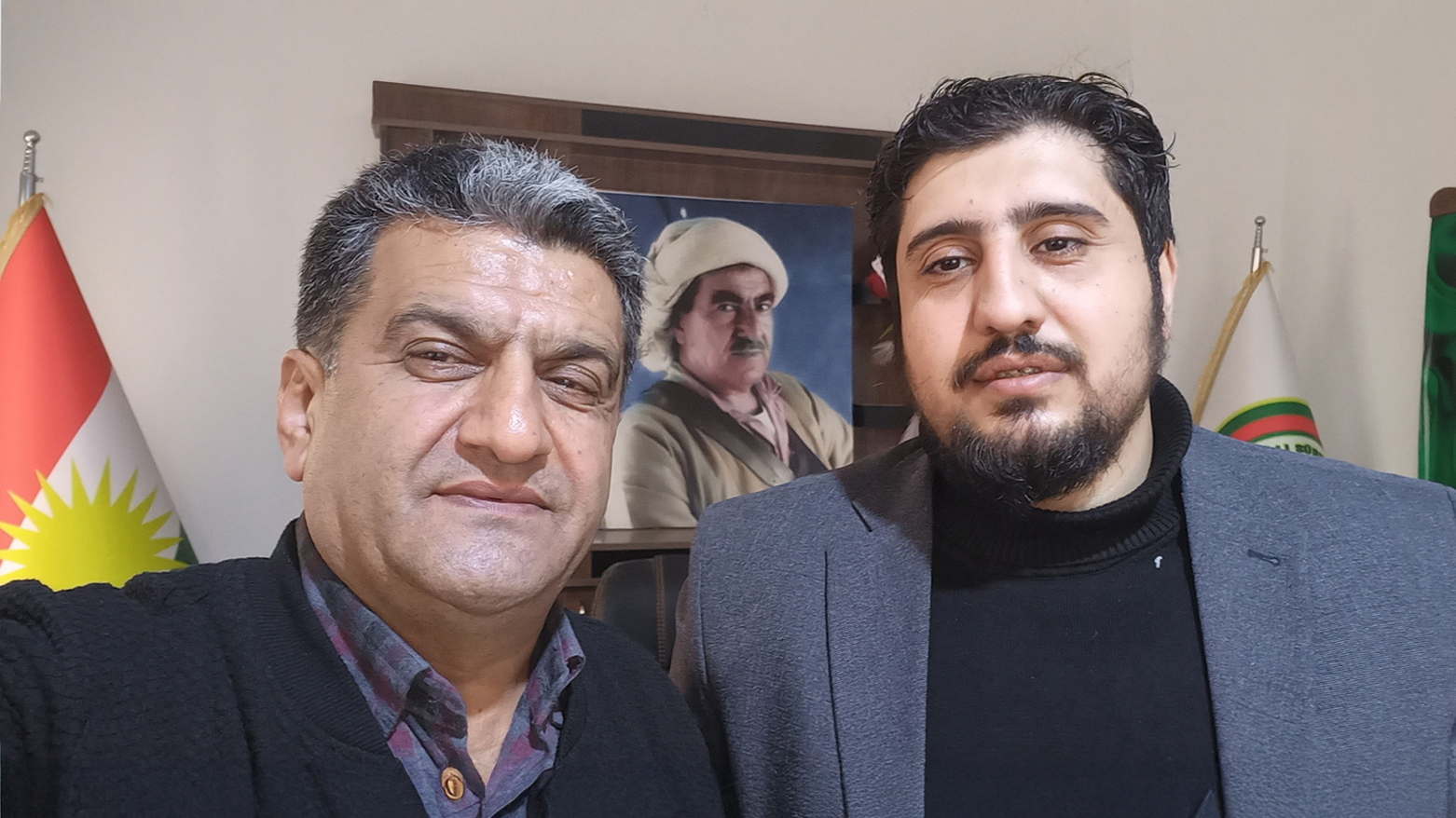 Berpirsê Efrînê yê hikûmeta nû ya Sûriyeyê serdana nivîsgeha ENKSê kir