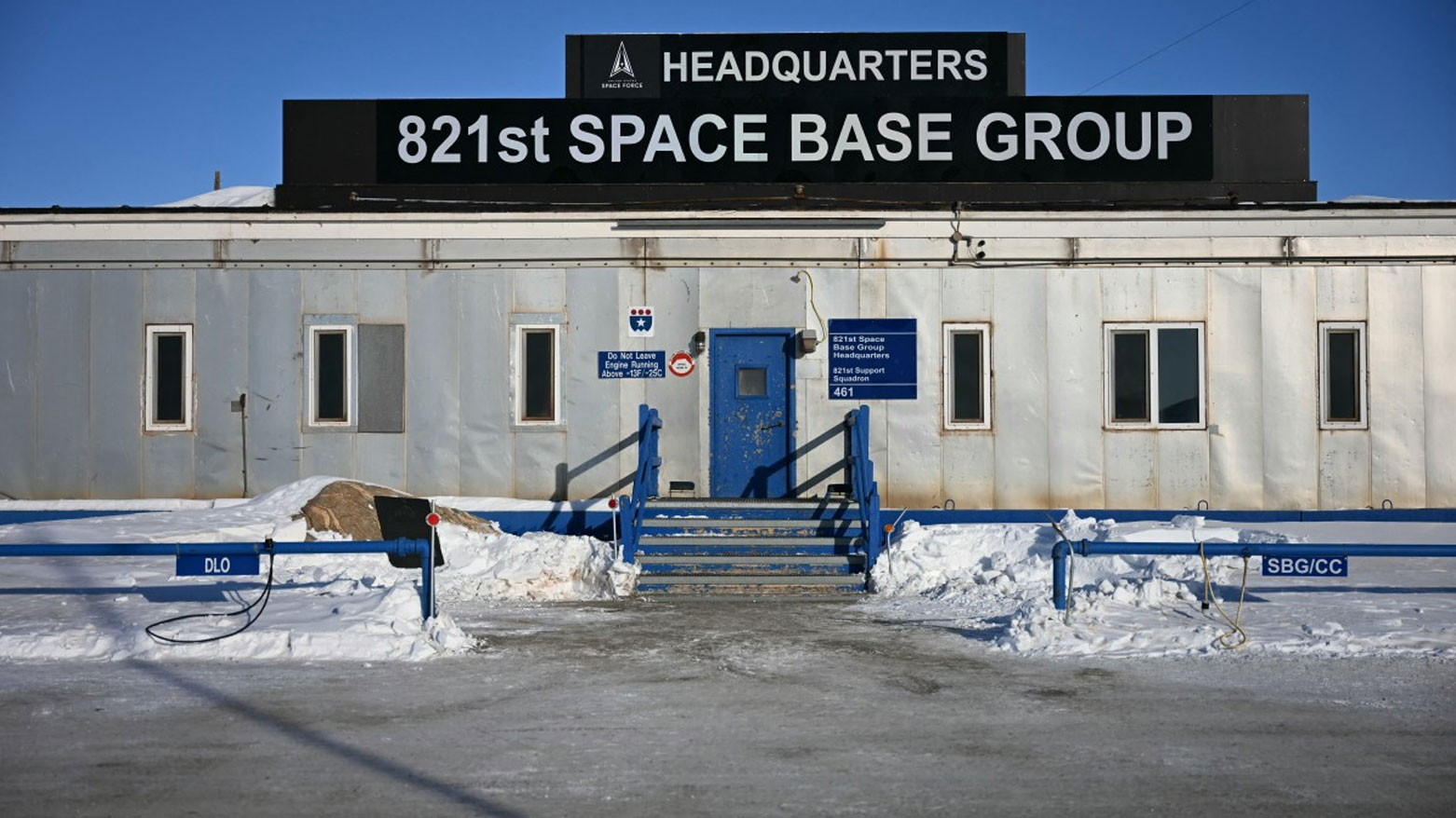 قاعدة بيتوفيك الفضائية التابعة للجيش الأمريكي في جرينلاند (فرانس برس)