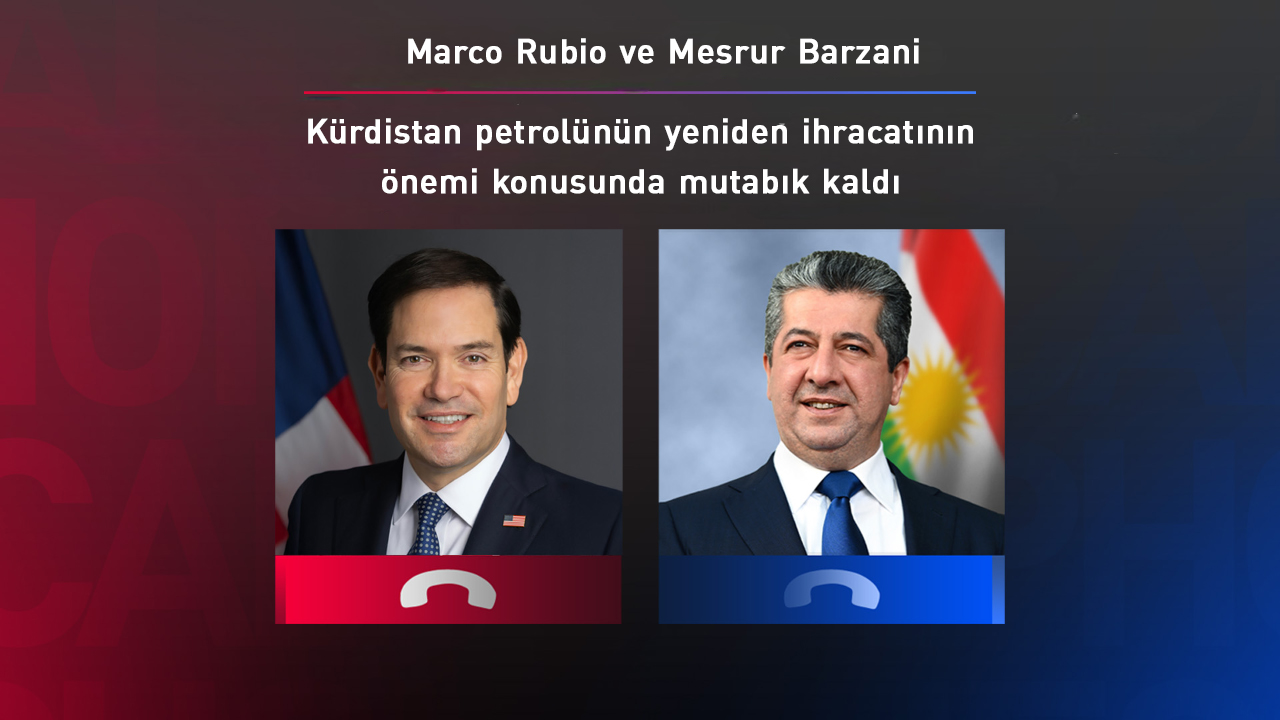 Mesrur Barzani ve Marco Rubio ikili ilişkileri vurguladı