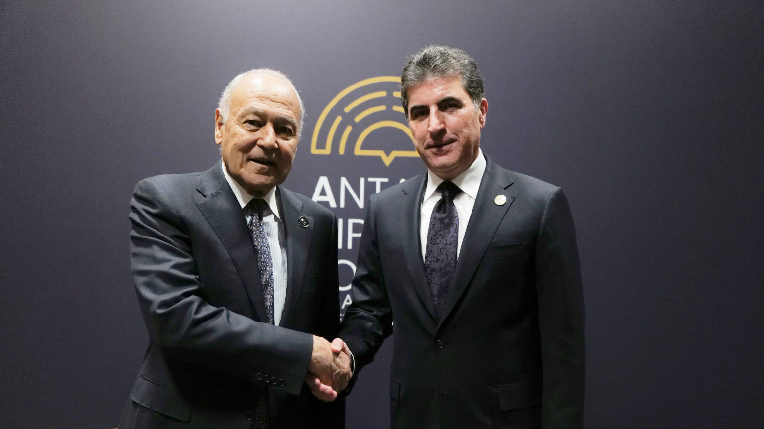 Nêçîrvan Barzanî û Ehmed Ebûlxeyt