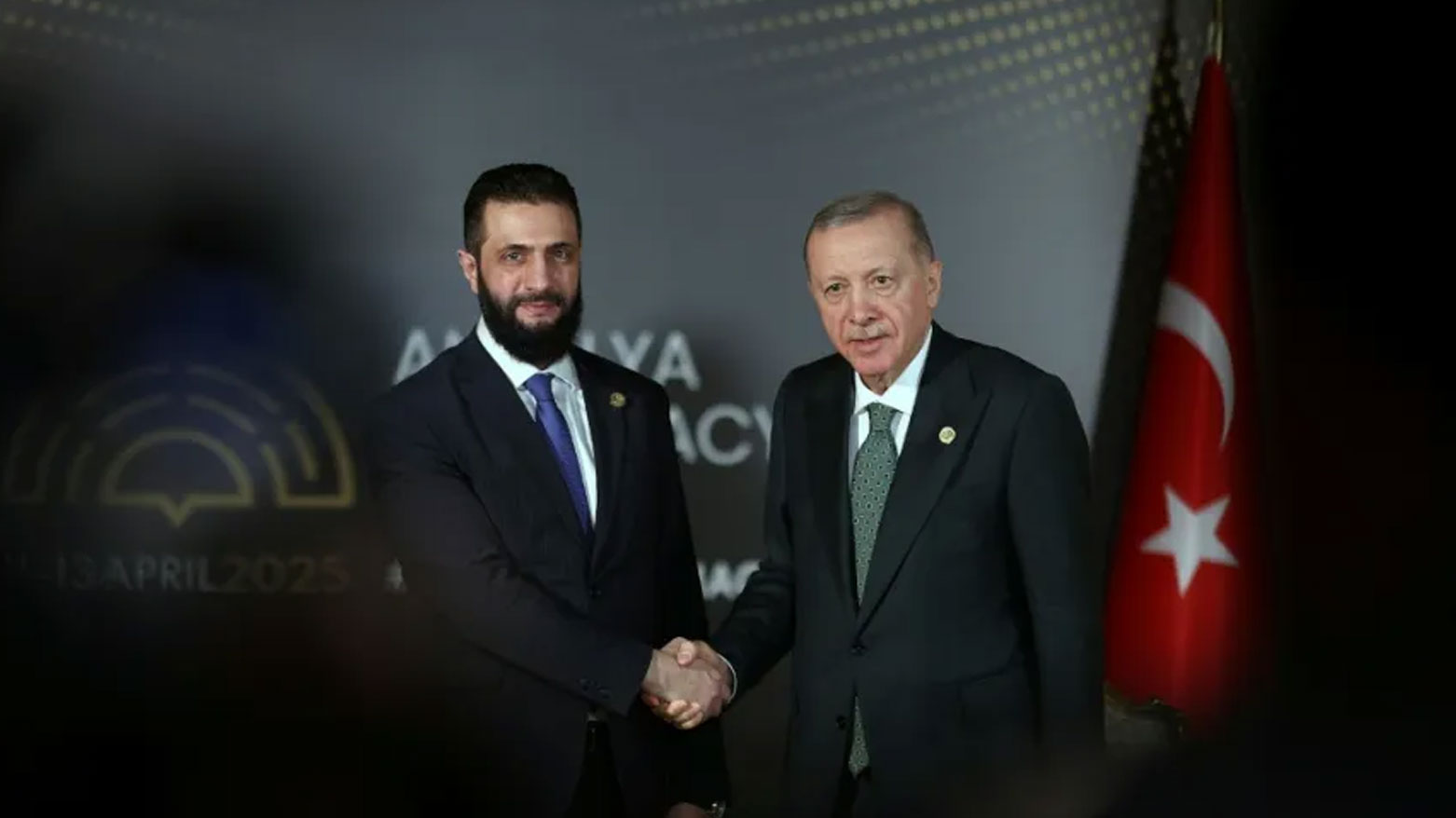 Suriye Devlet Başkanı Ahmed Şaraa ve Türkiye Cumhurbaşkanı Recep Tayyip Erdoğan